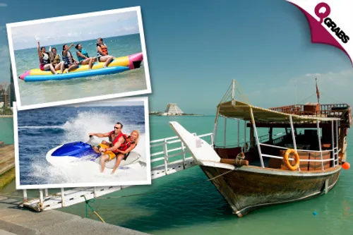 For QR175 Child or QR250 Adult, Relish the Ocean with a Day of Water Sport Activities! (QR350/QR500 Value)